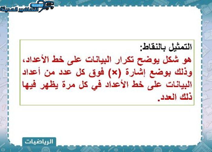 عينة بوربوينت رياضيات الصف السادس الابتدائي الفصل الأول مدرستي