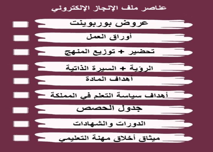 قوالب ملف إنجاز بوربوينت قوالب ملف إنجاز بوربوينت