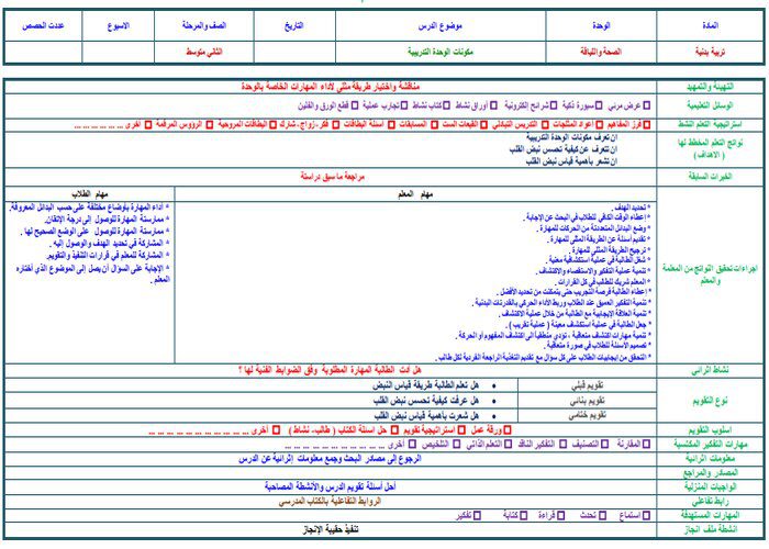كتاب الطالب مادة التربية البدنية للصف الثاني المتوسط فصل دراسى ثاني