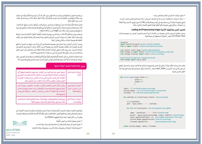 كتاب مادة الذكاء الاصطناعي ثالث ثانوي الفصل الثاني كتاب مادة الذكاء الاصطناعي ثالث ثانوي الفصل الثاني