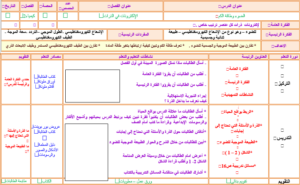 ورق عمل درس التوزيع الإلكتروني تطور الجدول الدوري الحديث مادة كيمياء 2 مقررات 1440 هـ