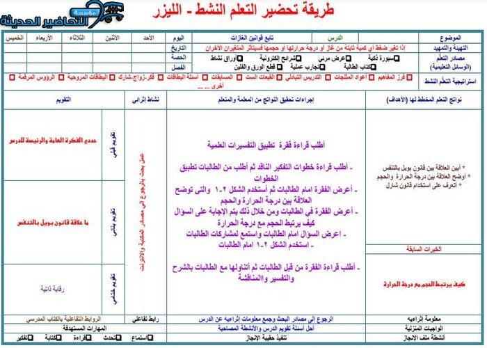 تحضير مادة كيمياء 4 مقررات