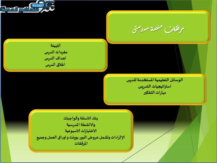 مرفقات وتحضير تربية بدنية منصة مدرستي