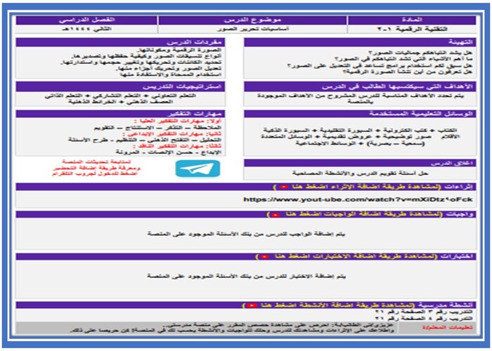 مفردات الدرس منصه مدرستى مادة تقنية رقمية 2-1 مسارات الفصل الثاني مفردات الدرس منصه مدرستى مادة تقنية رقمية 2-1 مسارات الفصل الثاني