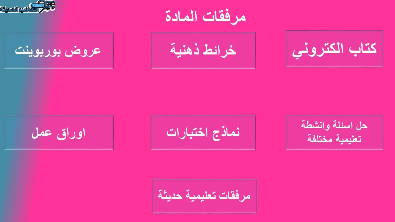 مكونات الكفايات اللغوية 2 مقررات الفصل الأول مدرستي