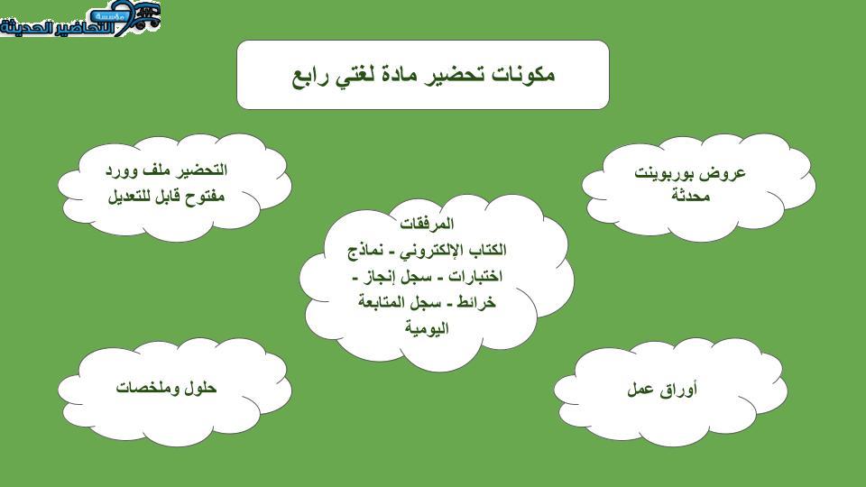 اوراق عمل لغتي رابع الفصل الاول