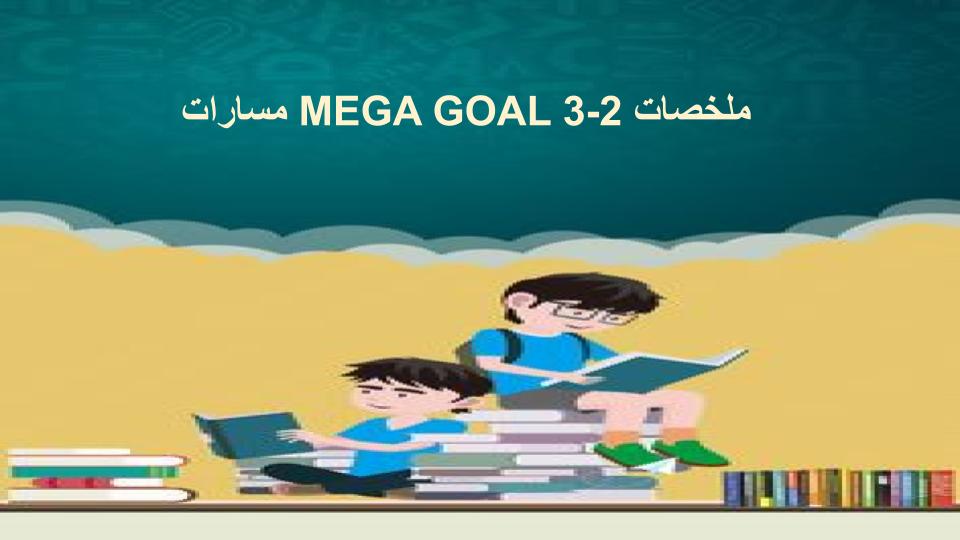 ملخصات MEGA GOAL 3-2 مسارات