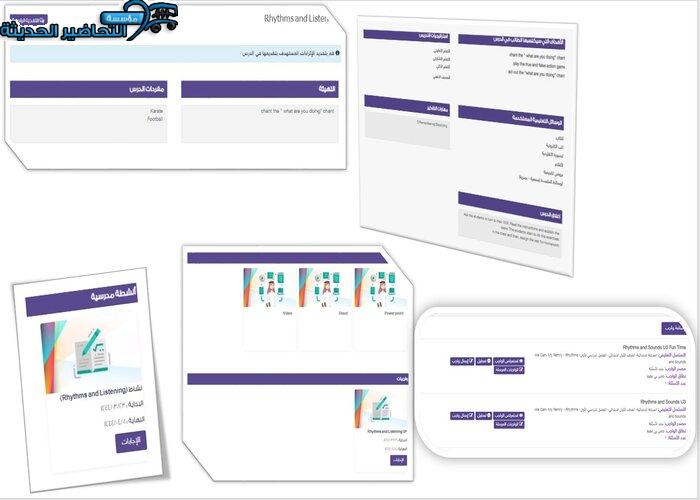 منصة مدرستي مادة الرياضيات 1 مقررات