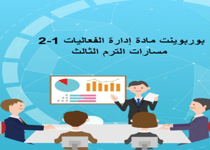 مهارات التفكير إدارة الفعاليات 1-2 مسارات الترم الثالث