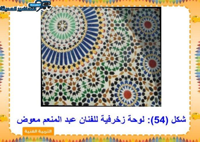 بوربوينت التربية الفنية ثاني متوسط الفصل الأول مدرستي