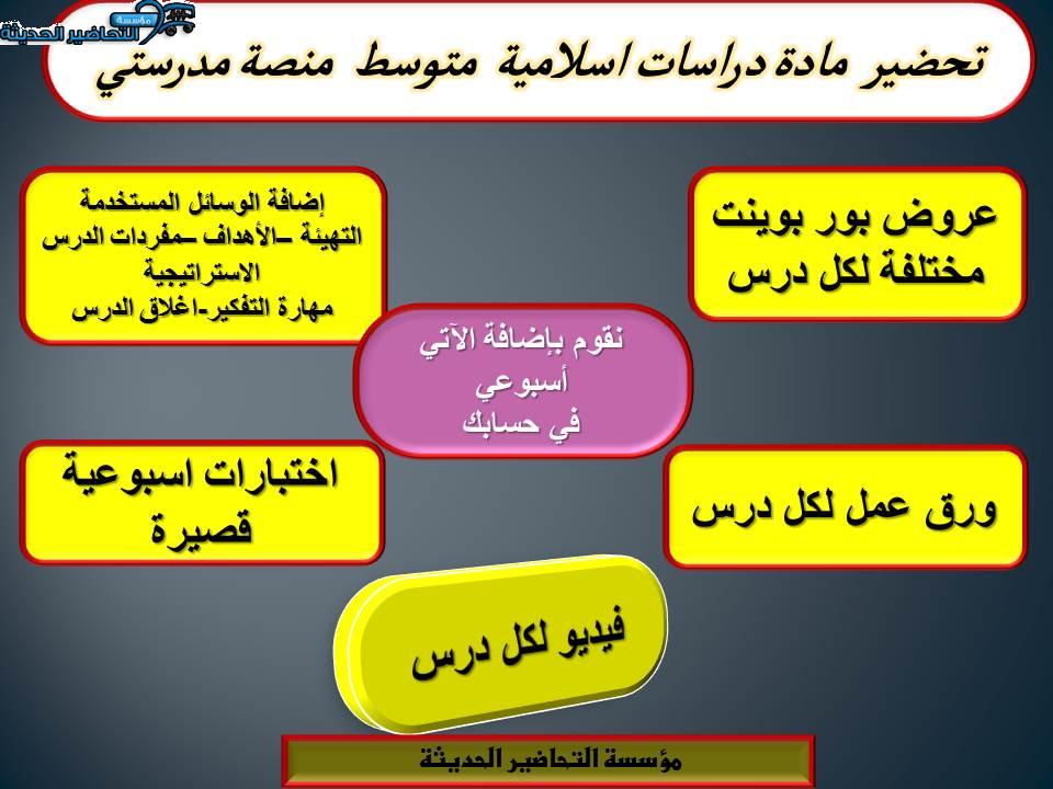 مهارات التفكير دراسات اسلامية ثاني متوسط منصة مدرستي