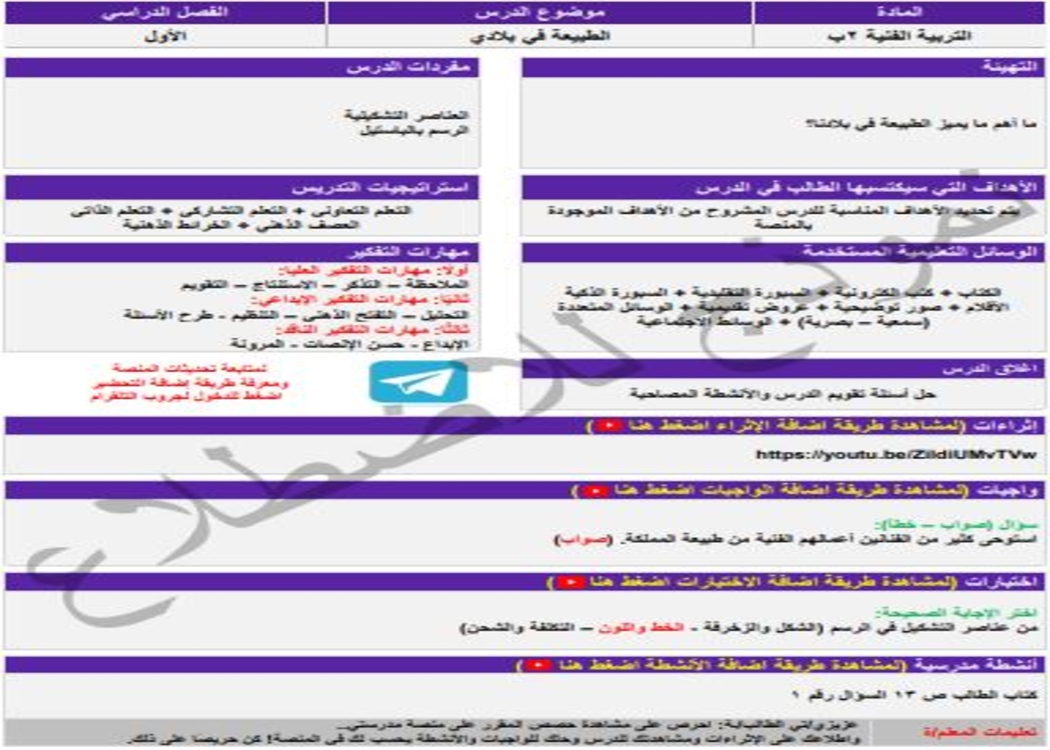 مهارات التفكير منصة مدرستى تربية فنية ثاني ابتدائي الفصل الثاني مهارات التفكير منصة مدرستى تربية فنية ثاني ابتدائي الفصل الثاني
