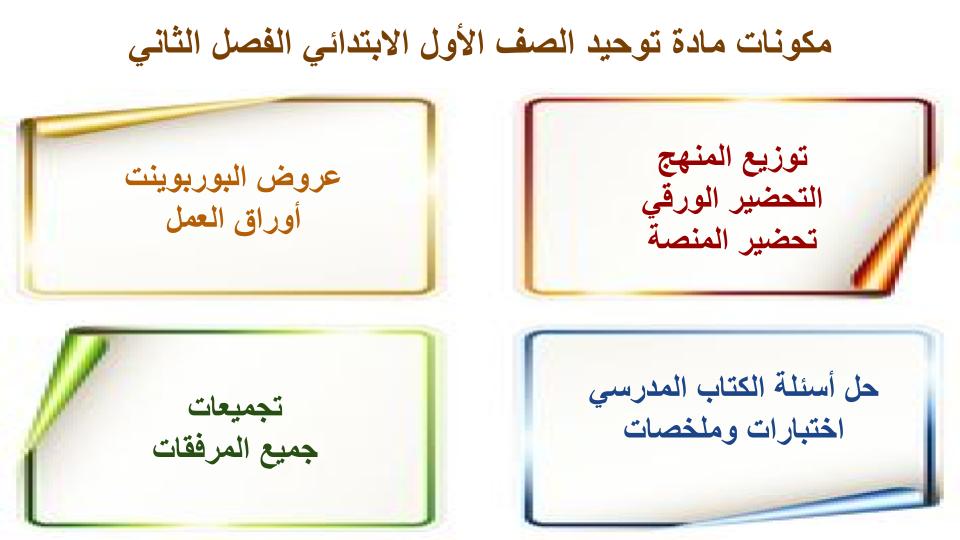 مهارات التفكير منصة مدرستي توحيد أول الابتدائي الفصل الثاني