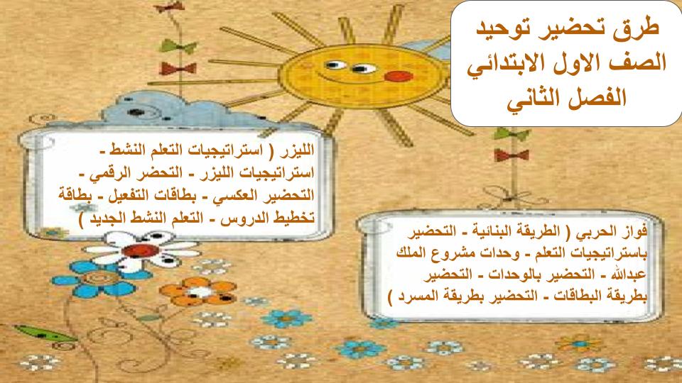 مهارات التفكير منصة مدرستي توحيد أول الابتدائي الفصل الثاني