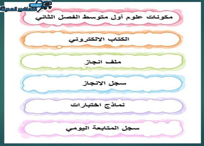 مهارات التفكير منصة مدرستي علوم أول متوسط الفصل الثاني