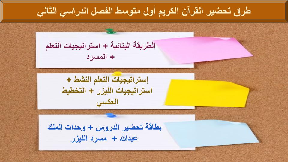 مهارات التفكير منصة مدرستي قرآن كريم الصف الأول متوسط الفصل الثاني