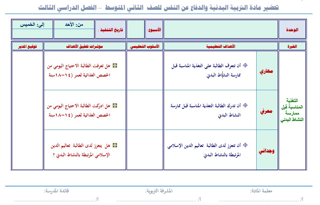 مهارات درس الارتكاز الخلفي مادة التربية البدنية الصف الثاني المتوسط