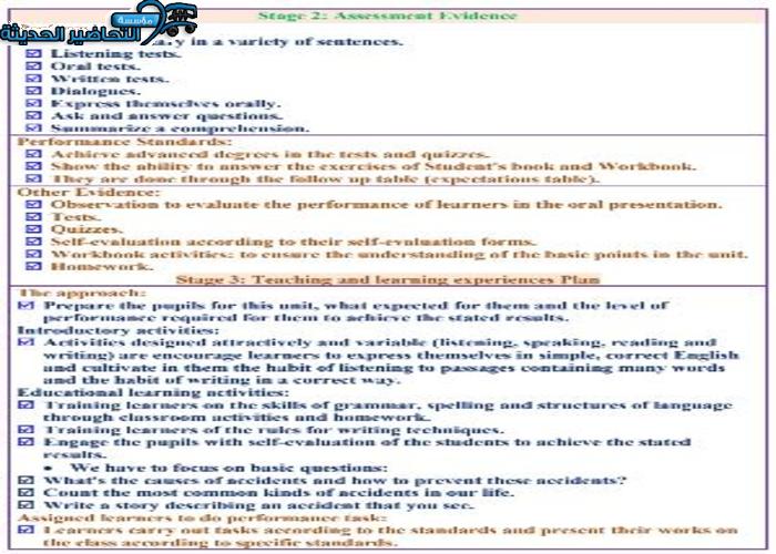 تحضير درس Unit 5 Lesson 7 مادة Mega Goal 1 مقررات