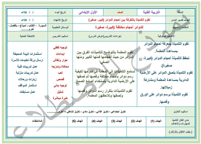 اغلاق الدرس منصة مدرستى تربية فنية التربية الفكرية الفصل الثاني  
