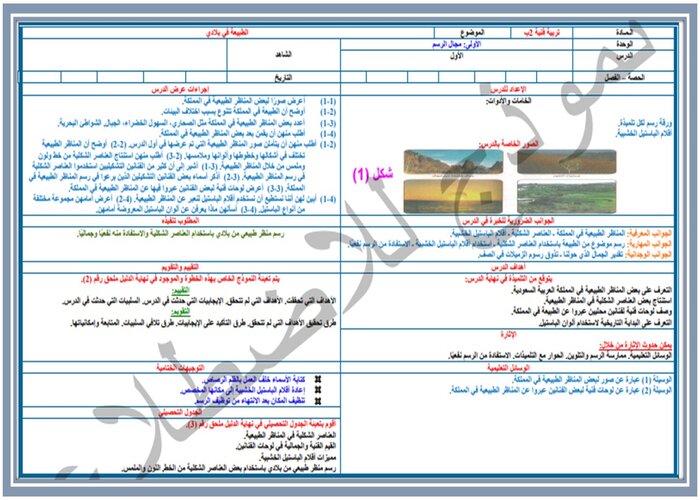 واجبات منصه مدرستي تربية فنية الصف الثاني الابتدائي الفصل الثاني  