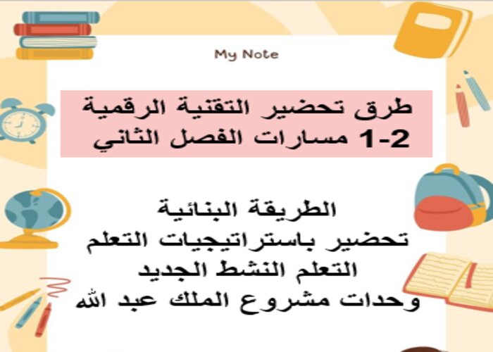 واجبات منصة مدرستي التقنية الرقمية 2-1 مسارات الفصل الثاني واجبات منصة مدرستي التقنية الرقمية 2-1 مسارات الفصل الثاني
