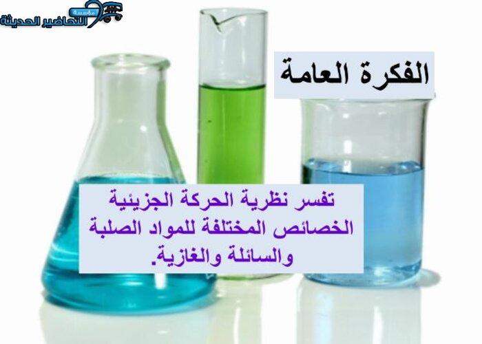 ورق عمل مادة كيمياء 3 مقررات