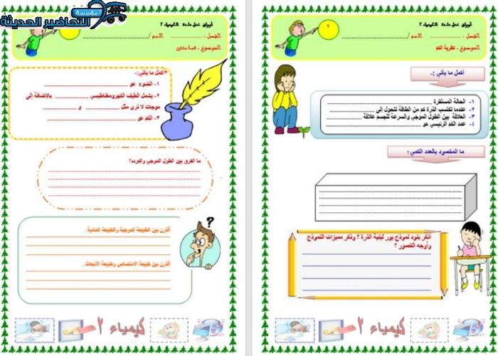 بوربوينت مادة كيمياء 2 مقررات